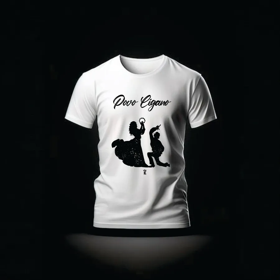 Camiseta Povo Cigano — Umbanda — Rei 7 da Lira